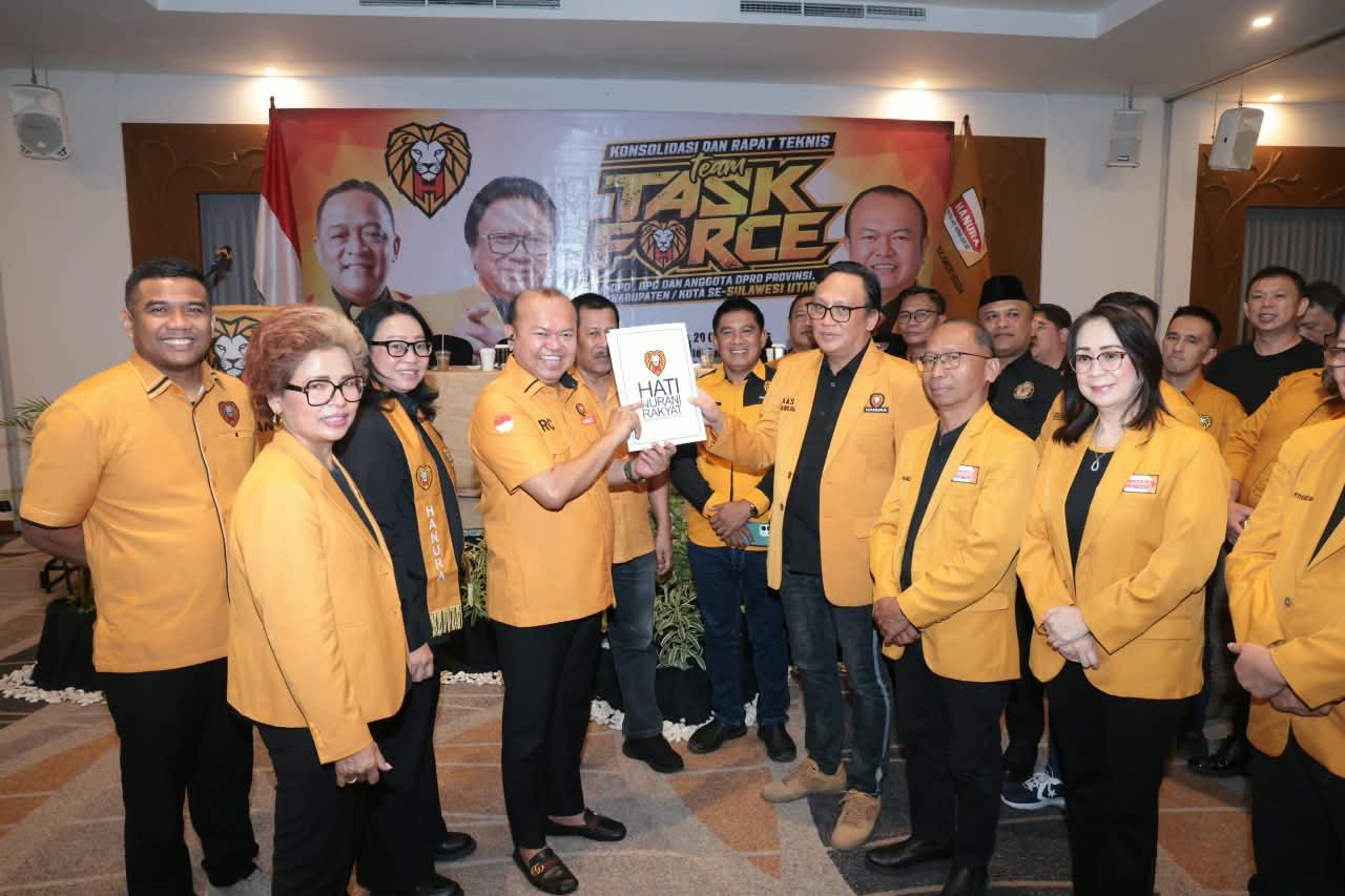 Hanura Terus Road Show Keliling Indonesia, Sulut Provinsi ke 23 yang disambangi Tim Task Force. “Sulut Potensi jadi Kandang Singa”