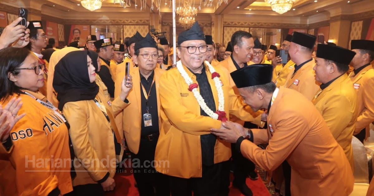 Oso di Rakernas Hanura: 700 Korban Lebih, Negara Tidak Boleh Bergerak Lambat