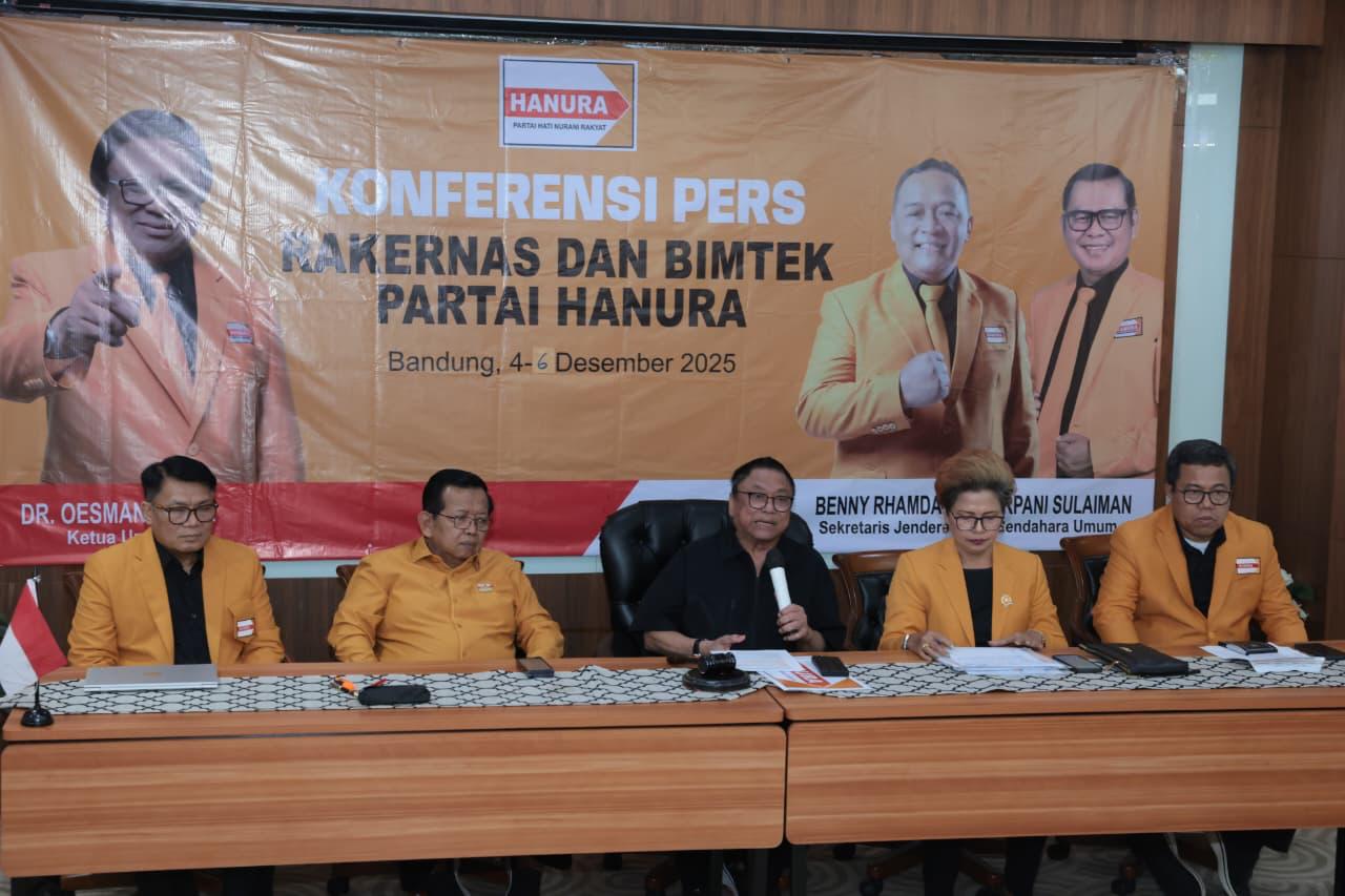 Jelang Rakernas di Bandung, Hanura Siapkan “Upgrade” Besar-Besaran untuk Kader Legislatif Daerah