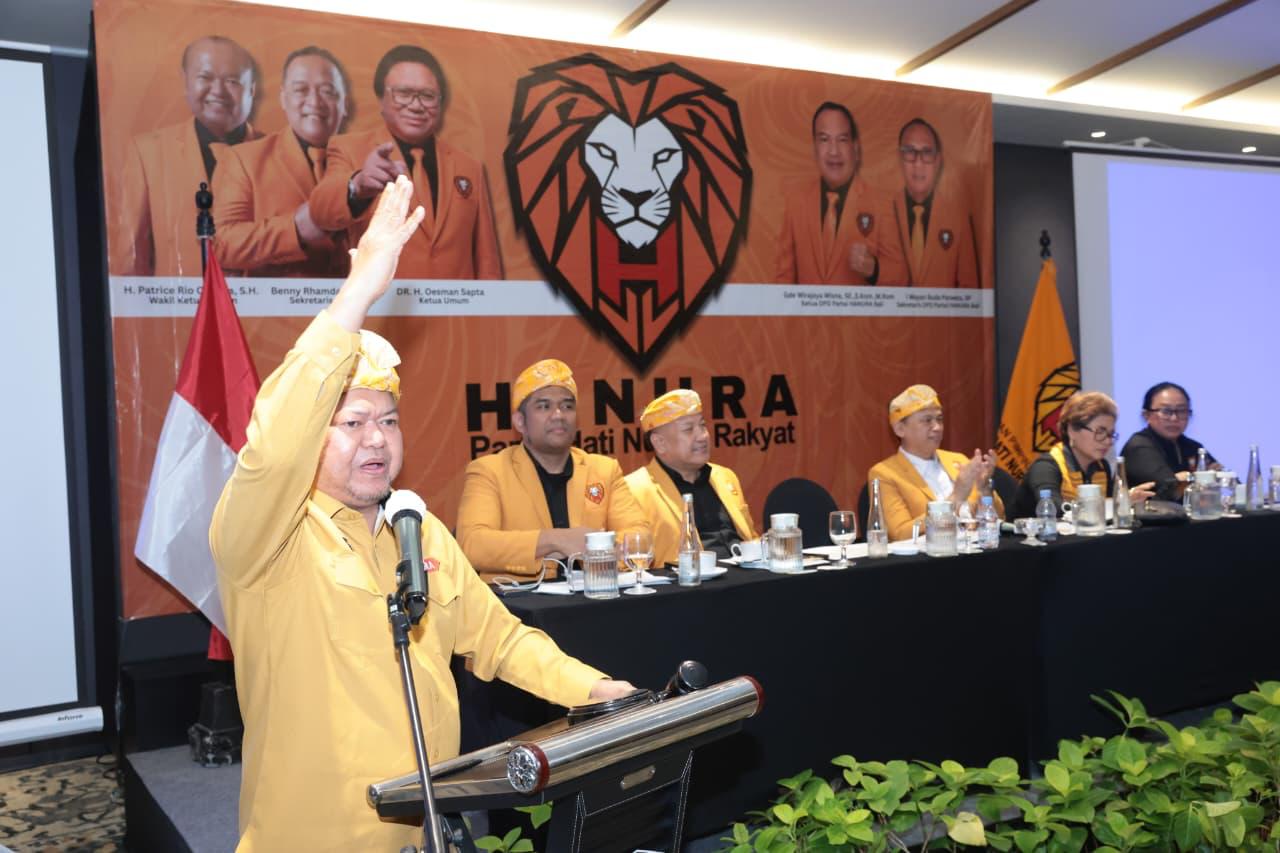 Persiapan Menuju Pemilu 2029, Hanura Akan Lakukan Pergantian Pengurus yang Pasif