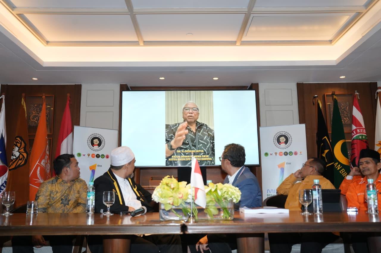 HUT ke-1 GKSR, OSO Sampaikan Pesan Pentingnya Pembangunan Daerah
