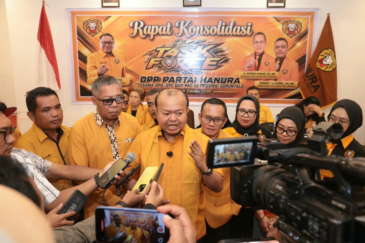 Task Force DPP Turun ke Gorontalo, Hanura Panaskan Mesin 2029