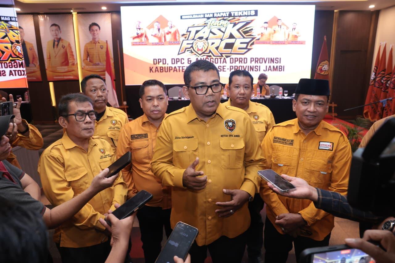 Hanura Jambi Incar Kursi di Seluruh Kabupaten/Kota hingga DPR RI pada Pemilu 2029