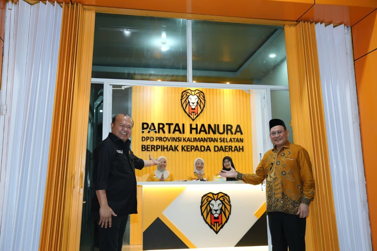 Hanura Punya Kantor Baru di Kalsel, Miliki Mesin Cetak Sendiri Untuk Pemilu 2029