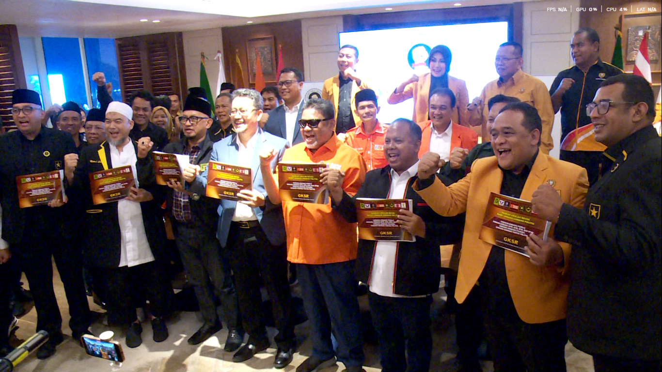 HUT Pertama GKSR Hasilkan Draf  RUU PEMILU, PT 1 Persen Mutlak