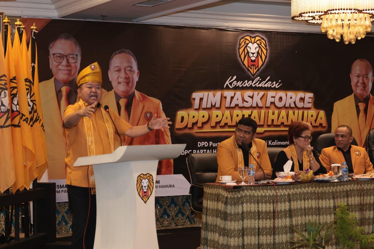 Hanura Panaskan Mesin Politik di Kalbar, Bidik Minimal Dua Kursi DPR RI pada Pemilu 2029