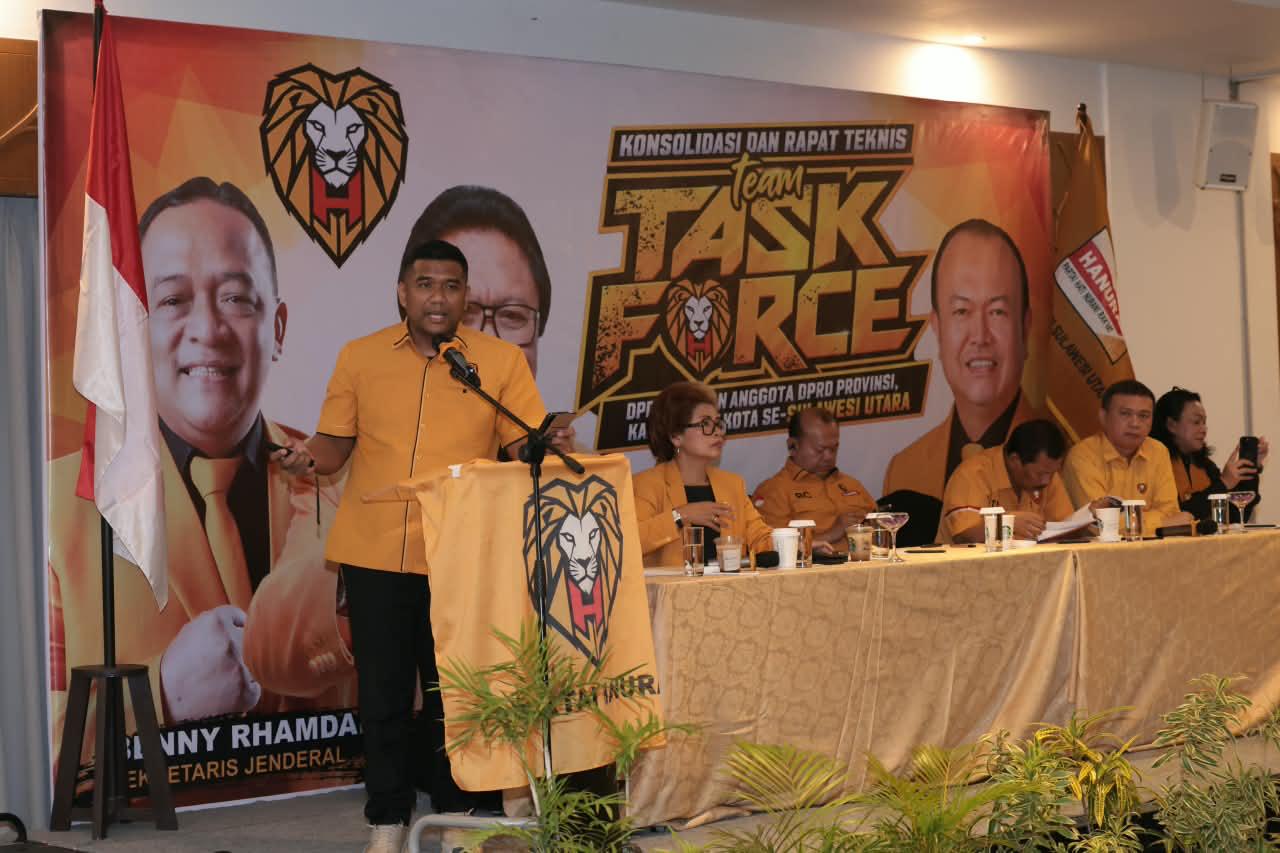 Hanura Terus Road Show Keliling Indonesia, Sulut Provinsi ke 23 yang disambangi Tim Task Force. “Sulut Potensi jadi Kandang Singa”