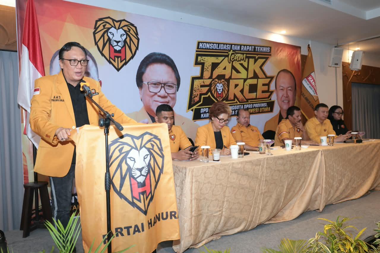 Hanura Terus Road Show Keliling Indonesia, Sulut Provinsi ke 23 yang disambangi Tim Task Force. “Sulut Potensi jadi Kandang Singa”