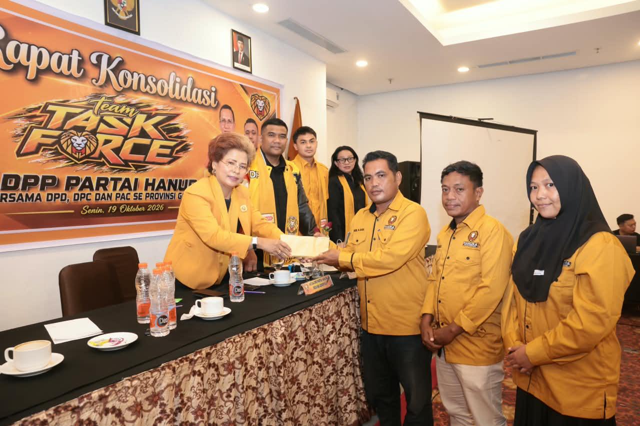 Task Force DPP Turun ke Gorontalo, Hanura Panaskan Mesin 2029